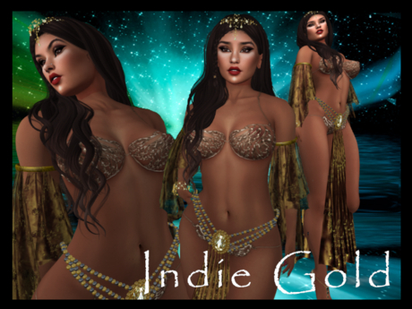Second Life Marketplace - .:CI:. Indie Silks ~ Gold (bag)